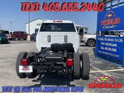 2025 Chevrolet Silverado 3500 HD Chassis Cab Work Truck