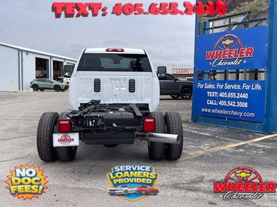 2026 Chevrolet Silverado 3500 HD Chassis Cab Work Truck