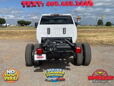2026 Chevrolet Silverado 3500 HD Chassis Cab Work Truck
