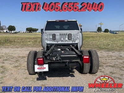 2025 Chevrolet Silverado 3500 HD Chassis Cab Work Truck
