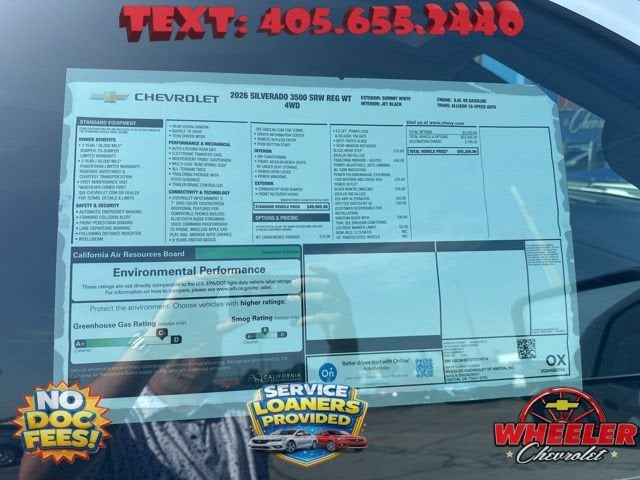 2026 Chevrolet Silverado 3500 HD WT
